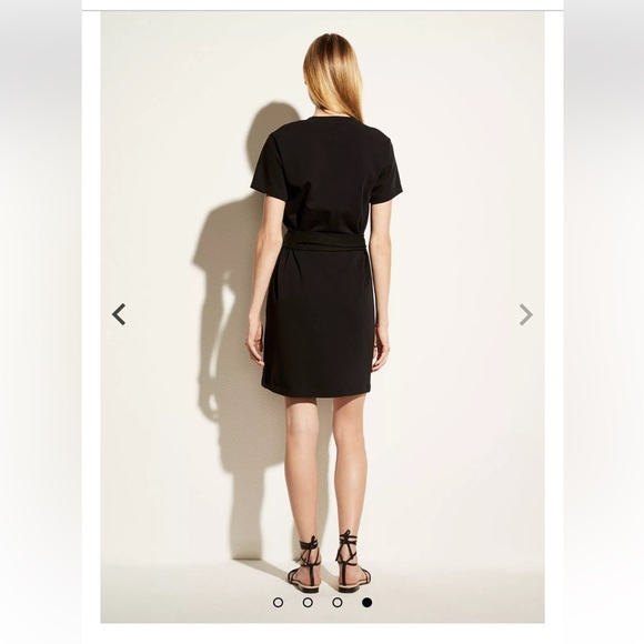 VINCE Short Sleeve Tie-Waist dress size small - Picture 2 of 12